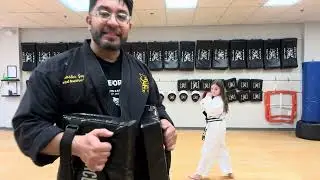 Kids karate - white through red belt - season of goal setting - week of 1/05/2026 ft. Ava Hilzer 