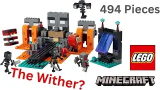 The Wither Battle Lego Minecraft Nether 2026 Set - Review