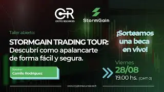 Stormgain Trading Tour: Descubr&iacute; como apalancarte de forma f&aacute;cil y segura.