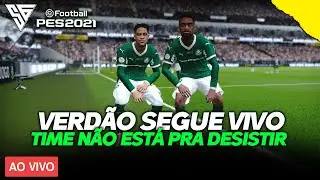 VERD&Atilde;O VENCE MAIS N&Atilde;O FOI SUFICIENTE - GAMEPLAY PES 2021 - 60 FPS - SADAN GAMER - PC
