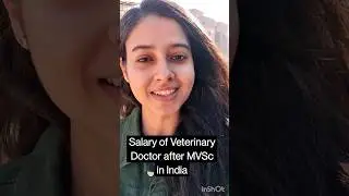 Salary of Veterinary Doctor after MVSc | Vet Visit #doctor #salary #vet #veterinary
