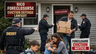 Foreclosure Eviction, Do Not Walk Away Yet 🔥RICO Lawsuit $149