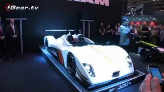 Caterham SP/300.R launch at the Autosport Show 2011