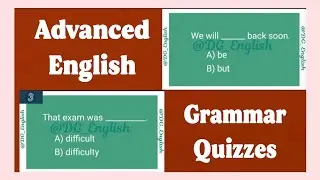 Test Your Advanced English Grammar | Can You Score 25/25?