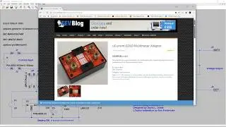 uCurrent Gold Precision Current Adapter LTspice Simulation
