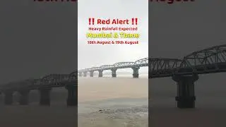 ❗Red Alert ❗on Mumbai #news #newupdate