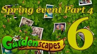 GardenScapes Spring Event Level 6 Part 4 [ROMANTIC DATE 6] Walkthrough
