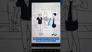 Tribe Al has been released!!!!! Try it out now at StoryTribe.com #storytribe #shorts #ai #storyboard