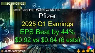 Pfizer (PFE|$129.9B) - 2025 Q1 Earnings Analysis