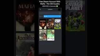 Free Steam Account with Mafia : Old Country #free #steam #shorts #mafiaoldcountry