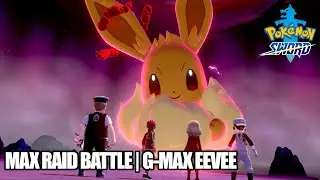 Pokemon Sword - Max Raid Battle | Gigantamax Eevee [Nintendo Switch]