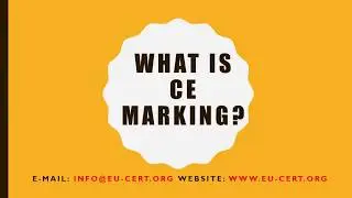 What is CE Marking Certification?