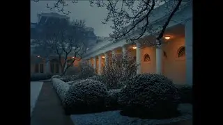 Snowfall At The White House - Lofi/Chill 🎵