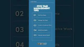 Help your #productivity with these #timemanagement tips! ⏰ #success #goals #businesstips #leaders