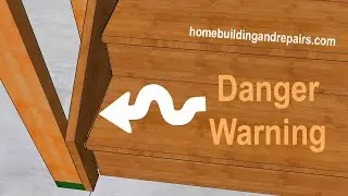 How To Repair Steps Separating From Housed Stringers When They Can't Be Pulled Back Together