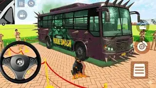 Franklin Purchase By A Dengerous Hulk Bus || Indian Bike Driving 3d Game