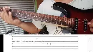 From within by liveloud guitar solo cover with tabs