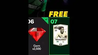 Ronaldinho Free Cards 🇧🇷😱 #fcmobile #shorts