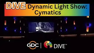 DIVE Dynamic Lighting Show: Cymatics. Make a Cinematic Pre-show Impact!