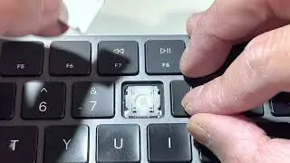 How to Remove Key without tools. Apple Magic Keyboard