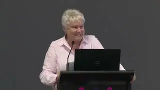 Raelene Boyle AM, MBE speaking at BCNA's information forum in Bunbury about breast cancer