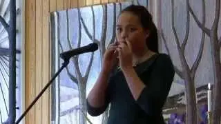 Psalm ... s&aring;ng Berit Proven. Piano Inga-Lill Cederbank.  Julia Fr&ouml;lich Nyckelharpa amazing