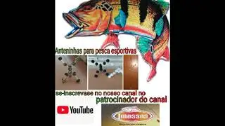 Como fazer um dedo duro para varas telesc&oacute;pica para pesca de batida