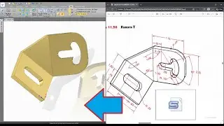 Ranura T en Sollid Edge 2020 SHEET METAL