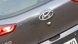 Car modified with custom lights