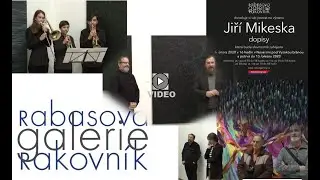 JIŘ&Iacute; MIKESKA-DOPISY, v&yacute;stava obrazů-RG Rakovn&iacute;k 6.2.2020