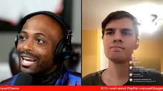 White Man CONFRONTS Marquett About Charlie Kirk & Nick Fuentes