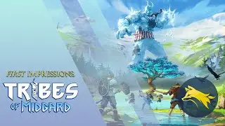 First impressions - Tribes of Midgard (Viking City Defense Roguelite RPG)