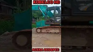 Kobelco HD Acera Geospec Excavator Japanese 🍙 Technology #ytshorts #shortsvideo #excavatorvideo #jcb