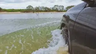 Pebbly Beach - Yuraygir National Park - Barcoongere NSW - Creek crossing 4x4!
