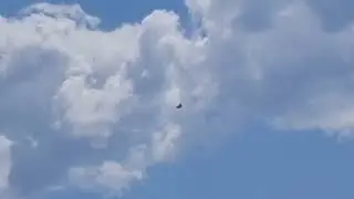 F35 over Richmond air show NSW Australia.