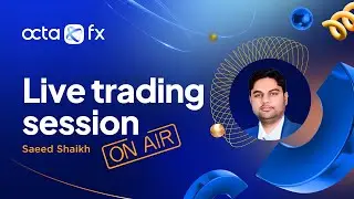 [ENGLISH] Live Trading Session with Saeed Shaikh &mdash;  The Distribution Schematics | Forex Trading