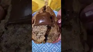 Gooey Chocolate Chip🍩😋 #Shorts #food #TrandingVideo #shortvideo