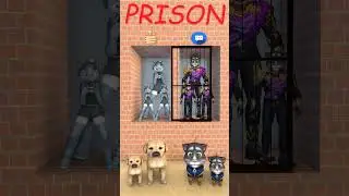 That's right. Who will escape from prison? #trending #dog #cat #memes #shorts