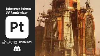 Substance Painter UV Randomizer &ndash; Easy Trick for Realistic Textures!