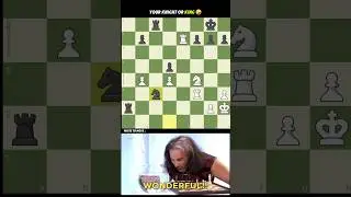 Your Knight or King newbie gameplay😝 #chess #chessgame #chessnewbie