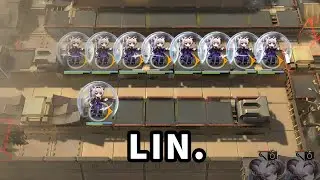 [Arknights WIP] Lin S3 showcase in WB-9 but actually there are lots of her