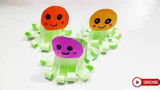 How to make paper Octopus | DIY Paper Octopus | DV Craft