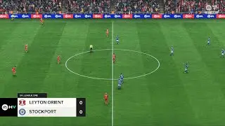 EA Sports FC 25 | Leyton Orient vs Stockport - EFL League One | Gameplay PS5