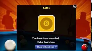 8 Ball Pool Reward Today  Free Cue + Free Scratchers + Free Coins + Free Spins || 13 Th October 2018