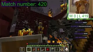 Minecraft speedruning ranked   Stream Highlights