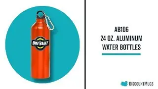 Personalized 24 oz. Aluminum Water Bottles