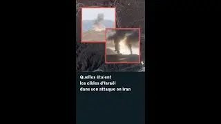 Isra&euml;l attaque l&rsquo;Iran : ce que les images r&eacute;v&egrave;lent