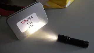 Super Bright Keychain LED Flashlight Review: ThruNite T01 Mini LED Flashlight