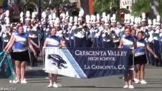 Crescenta Valley HS - King Cotton - 2015 Duarte Route 66 Parade
