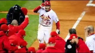 One of the G.O.A.T. plays in St. Louis Cardinals history -David Freese 2011 home run